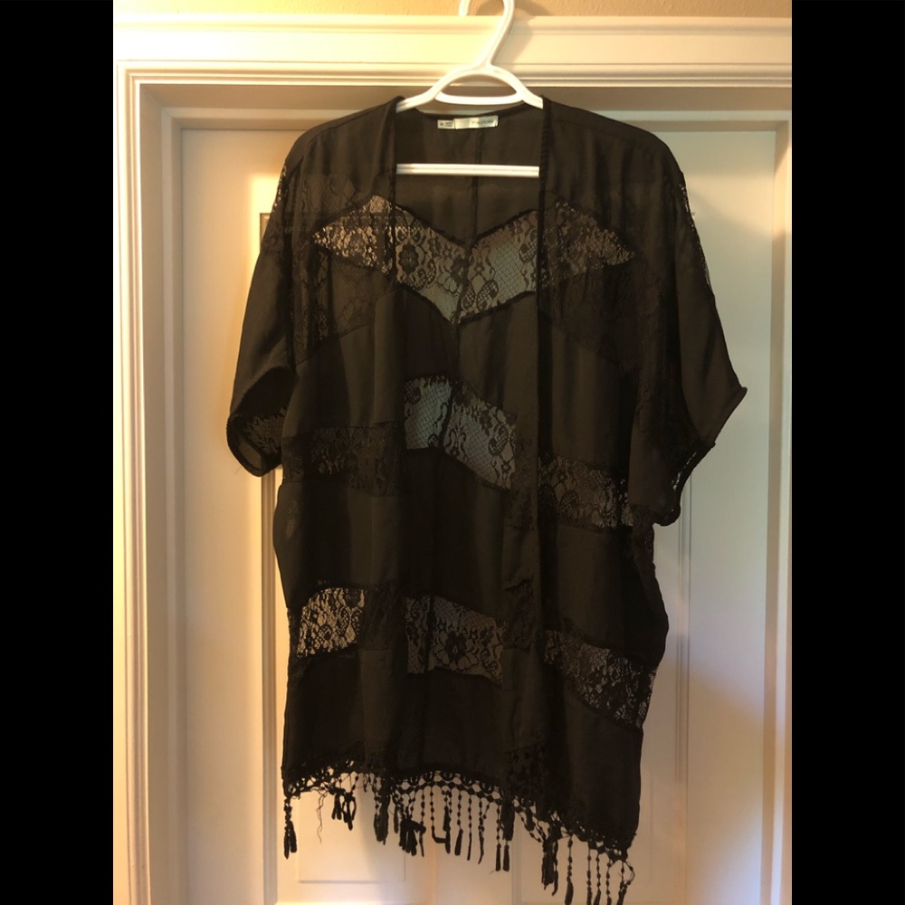 Lace cover up